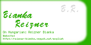 bianka reizner business card